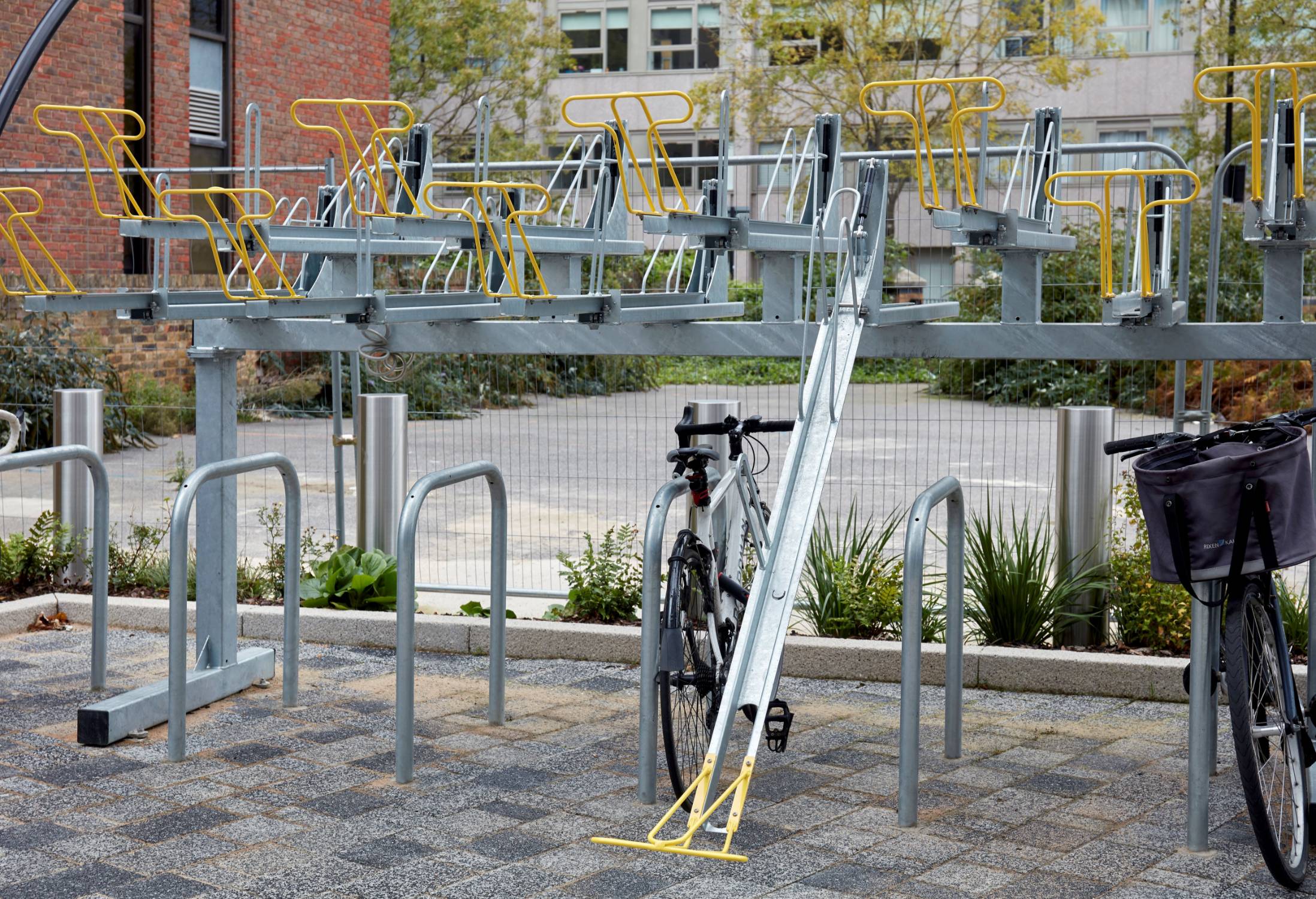 Double Dek Rax (Gas Assisted) Cycle rack Bellsure Group NBS BIM