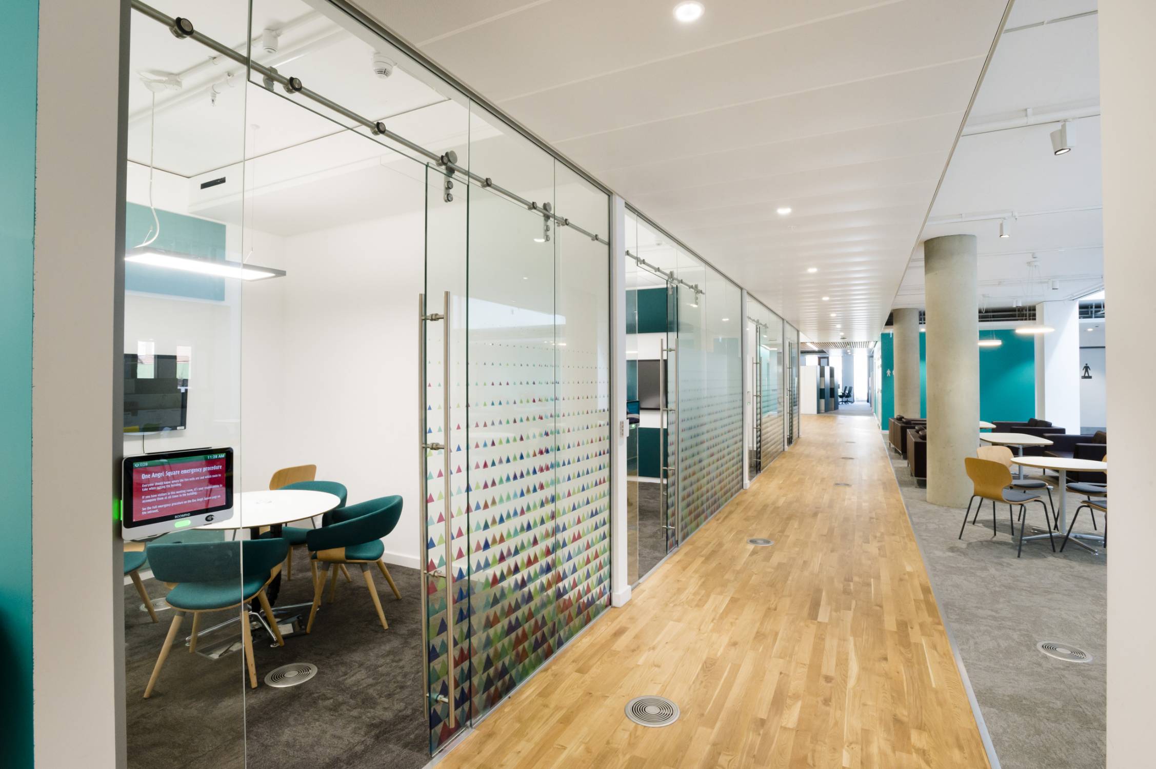 One Angel Square Komfort Partitioning Ltd NBS Source