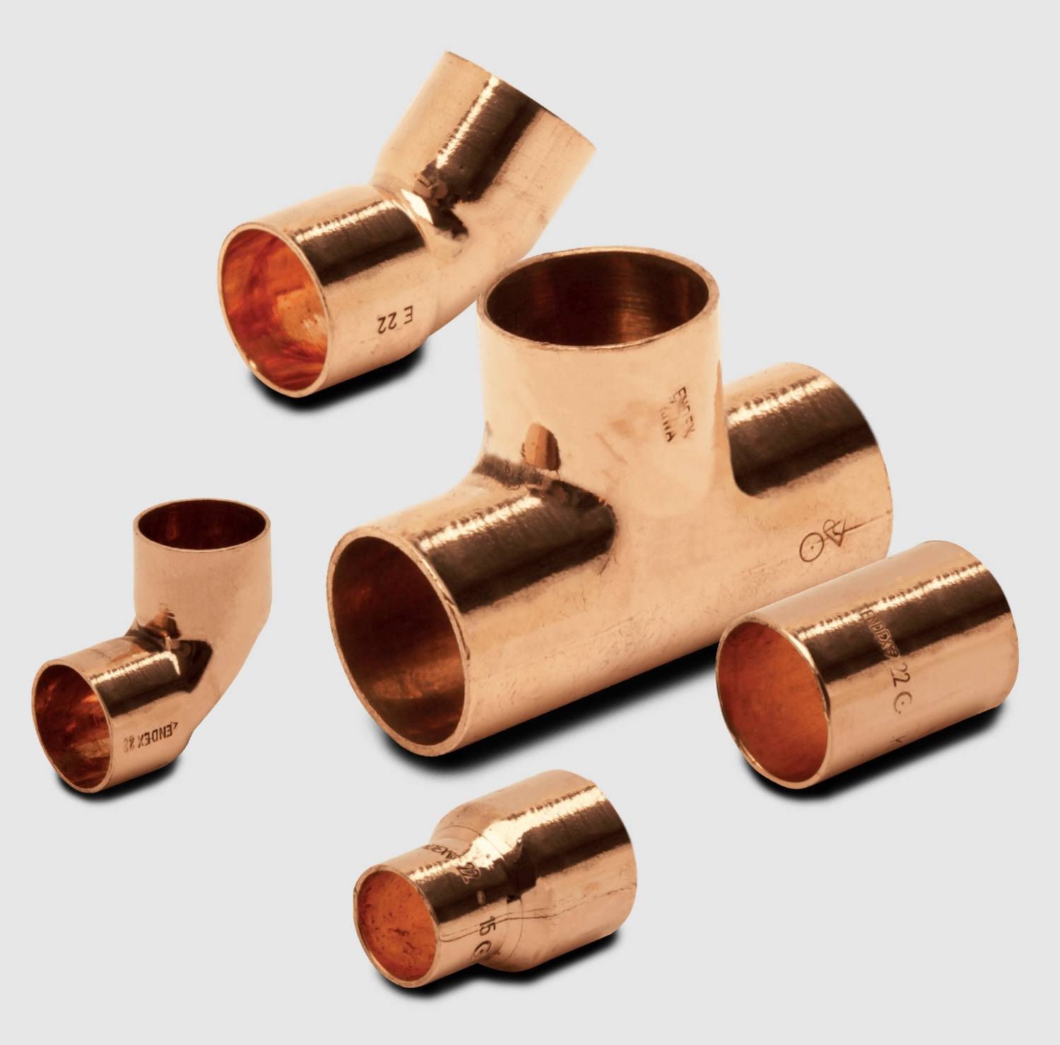 Endex Copper End Feed Capillary Fittings Aalberts Integrated Piping