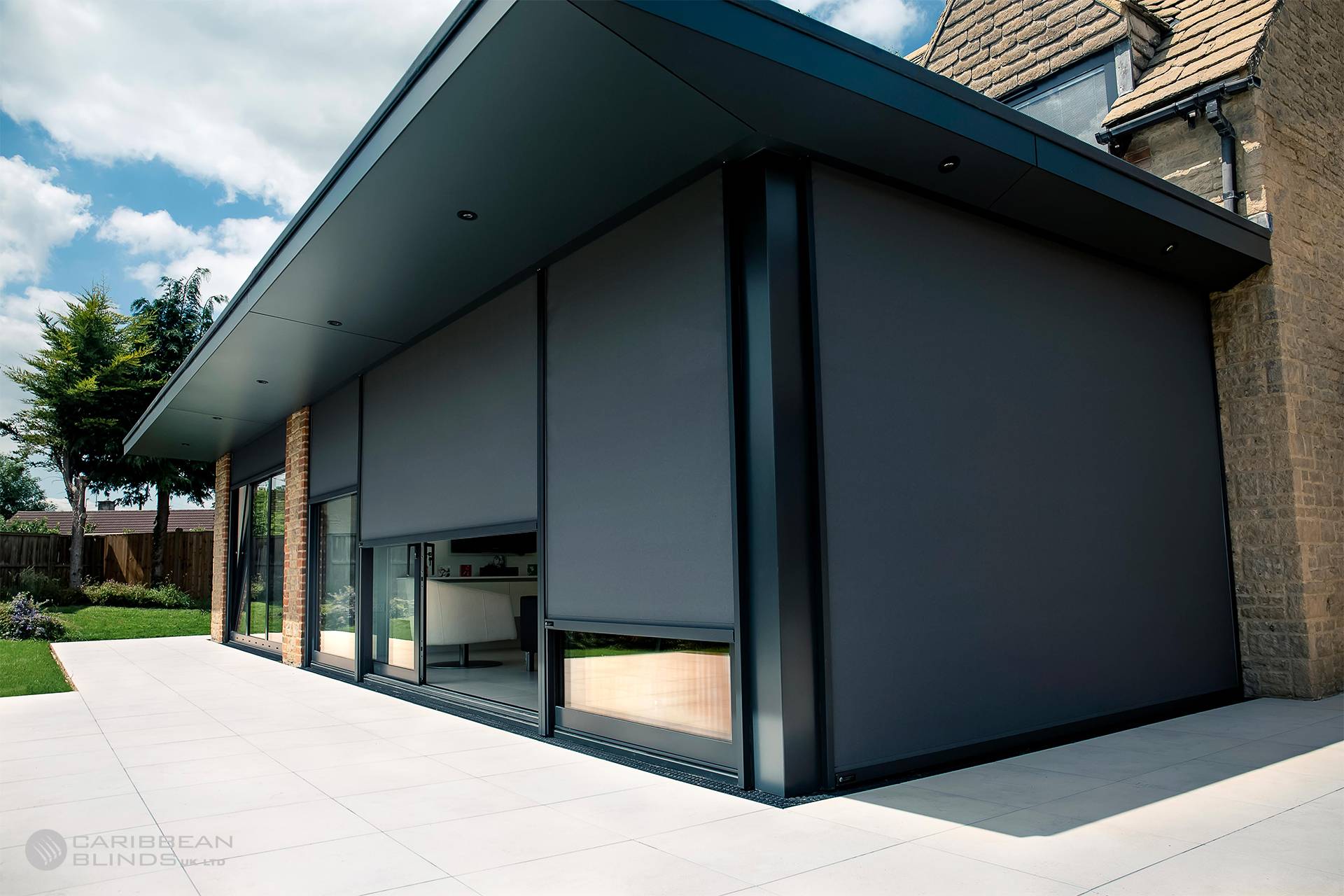 Dominica External Blind External Roller Blind Caribbean Blinds UK