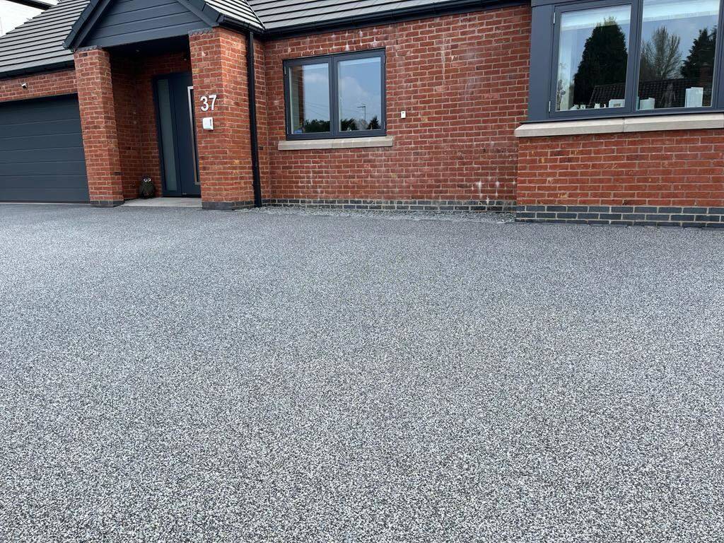 Domestic Driveway Vuba Resin Bound Surfacing Blue Lagoon Vuba