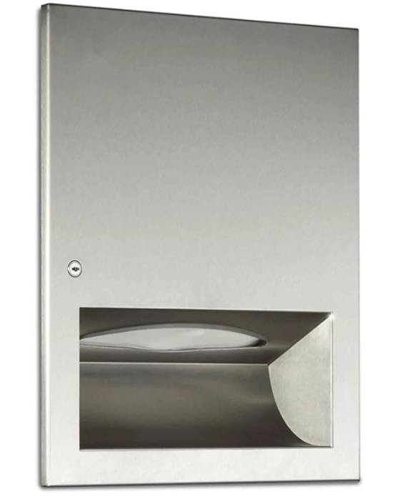 09.3004 Dolphin Recessed Paper Towel Dispenser Dolphin Solutions NBS Source