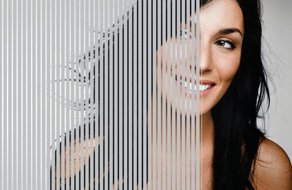 SX4801 Thin Grey Lines Window Film Glass Films Europe NBS Source