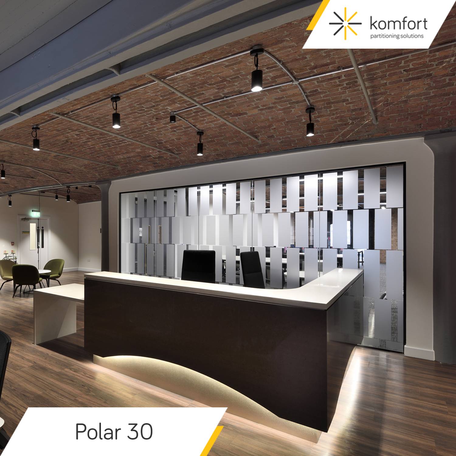Komfort Polar 30 Single Glazed Partitioning Komfort Partitioning