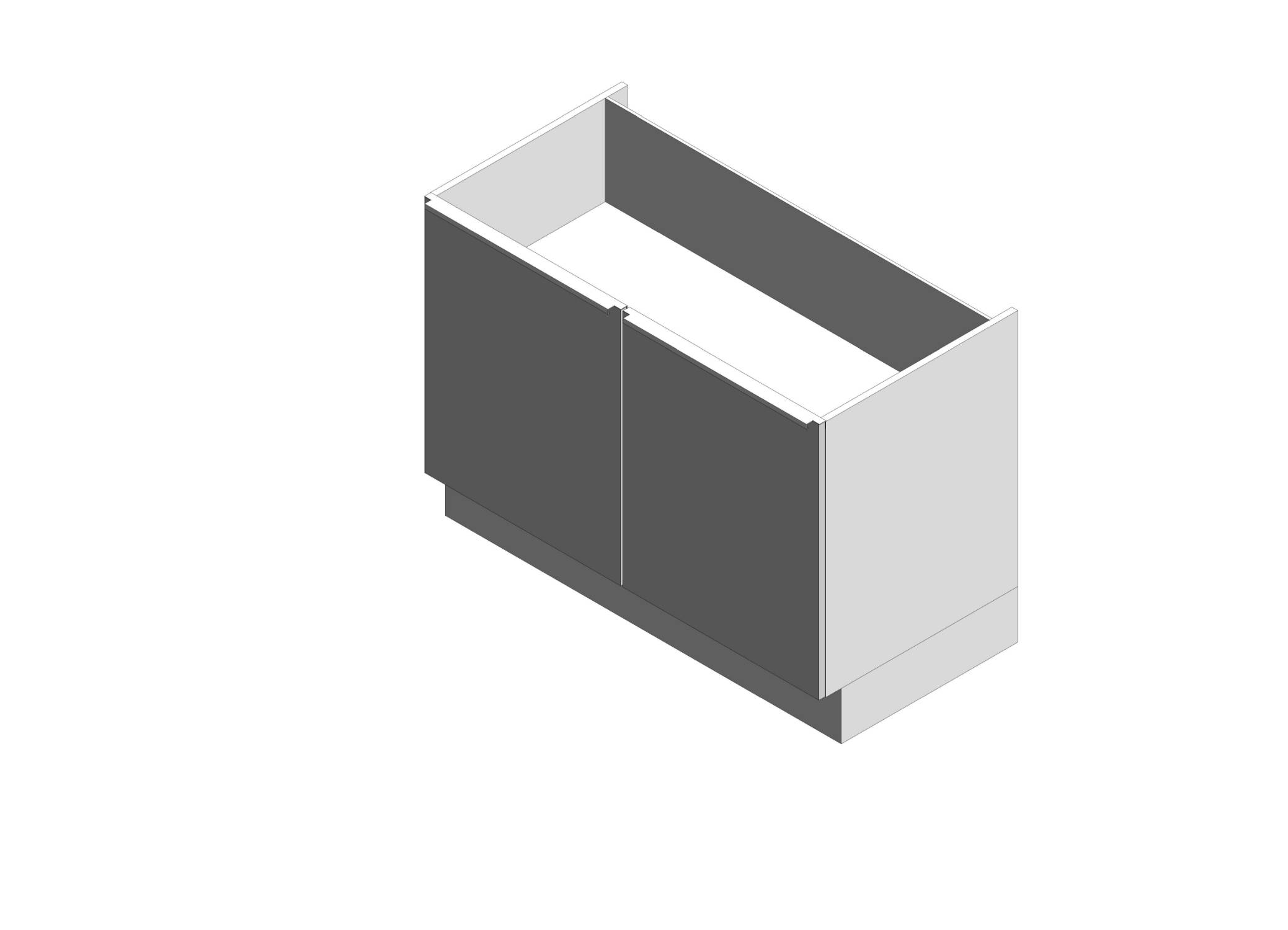 Gallery Full Height Sink Double Symphony Group NBS BIM Library