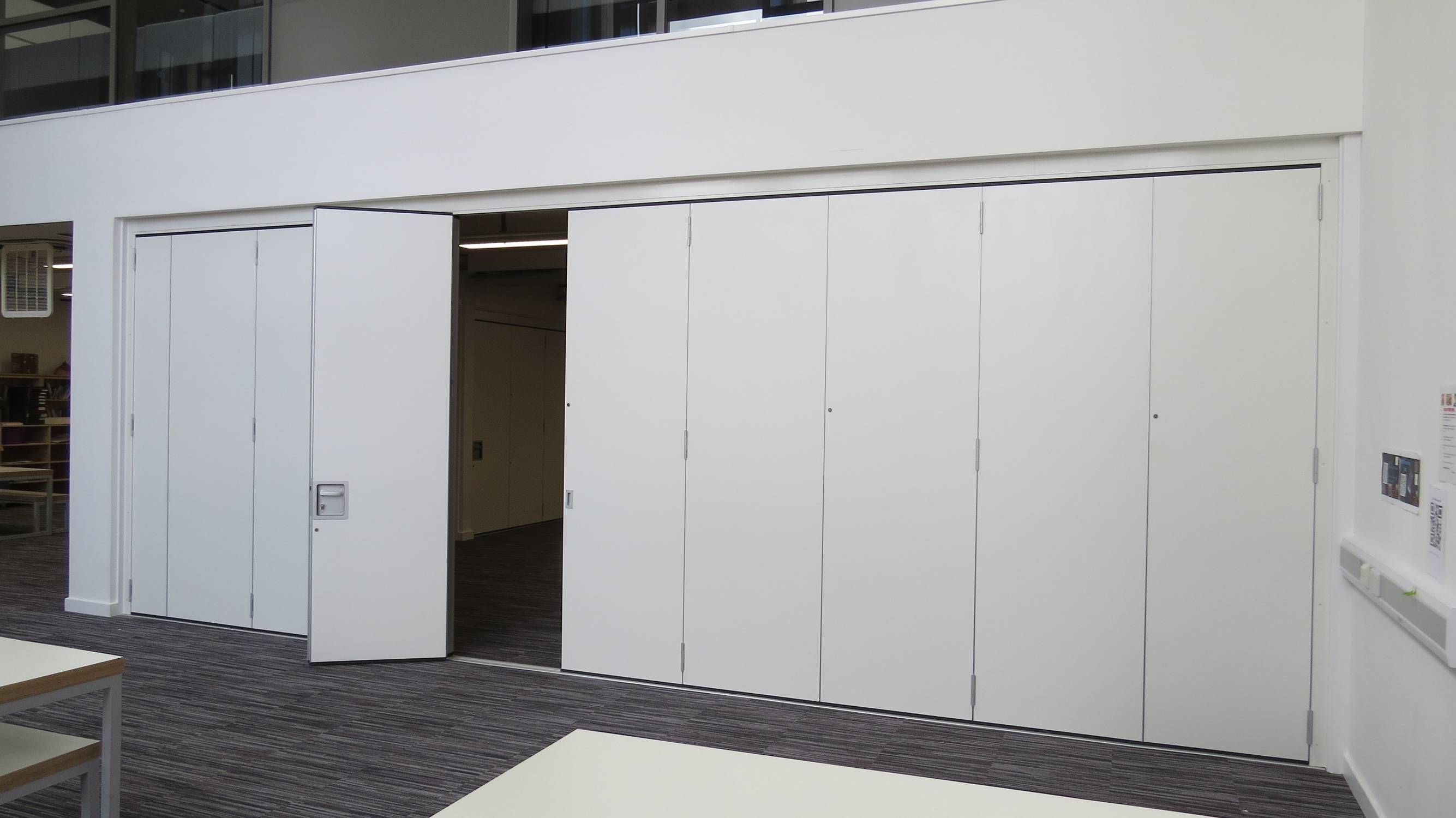 Stylefold 120 Moveable Wall Sliding Folding Acoustic Moveable Wall