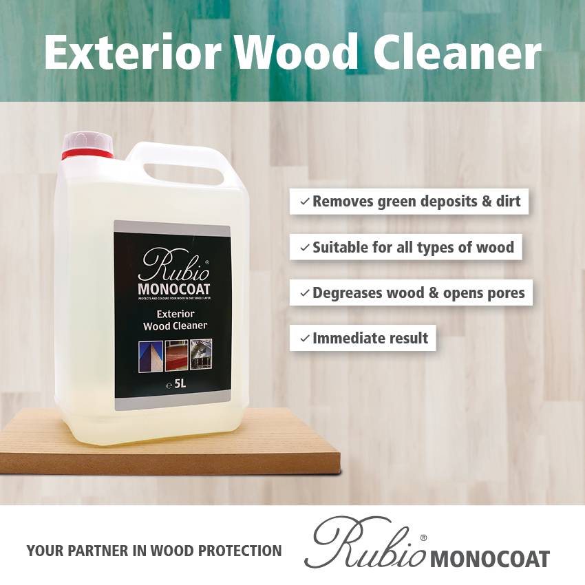 Exterior Wood Cleaner Rubio Monocoat UK NBS Source