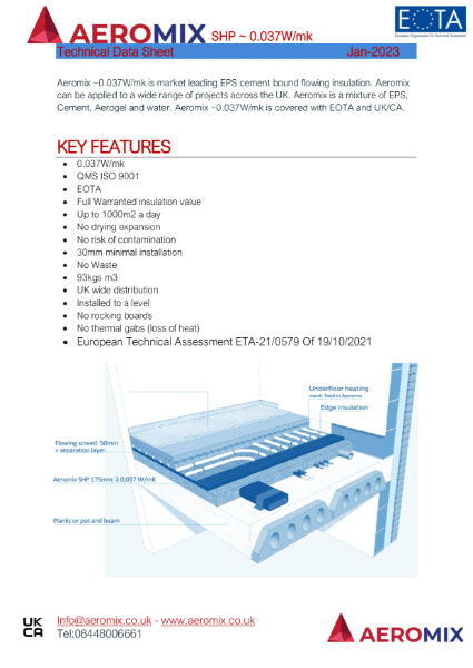 Aeromix Data sheet | NBS Source