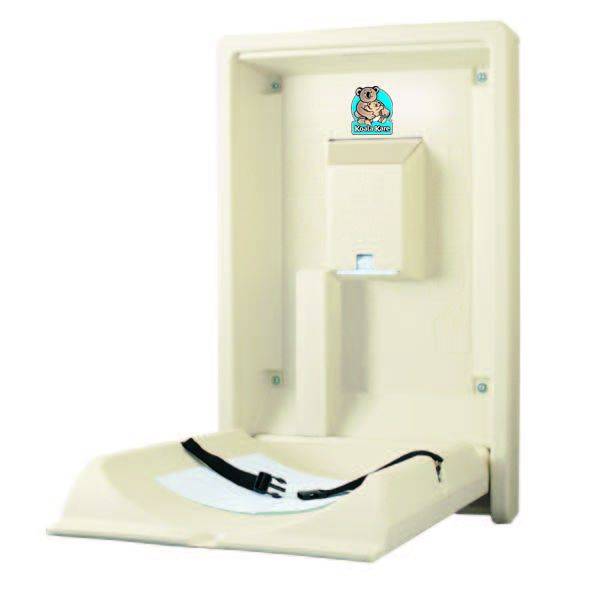 Wall Mounted Baby Changing Station KB200SS Bobrick Washroom