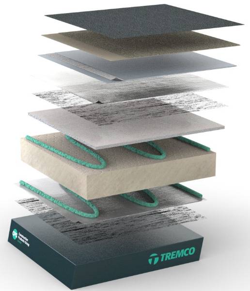 Vulkem Quick Insulated Walkway System (20 year Guarantee) Tremco