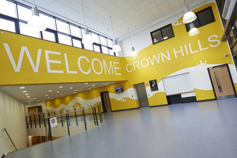 Crown Hills Community College Leicester NBS Source