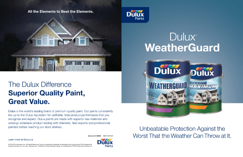 Dulux Weatherguard paint Dulux Canada NBS Source