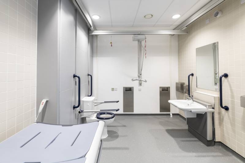 Changing Places by Closomat (with Shower) Package of disability