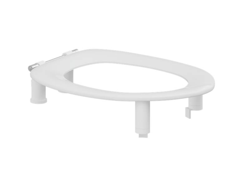 Dania 50 mm raised toilet seat with cover R43000 Pressalit Limited