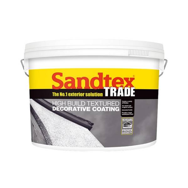 Crown Trade Sandtex Trade High Build Masonry coating Sandtex Trade