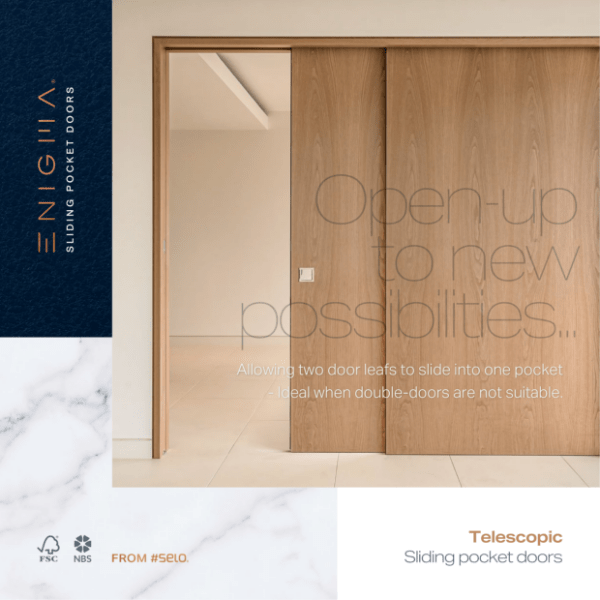 Enigma Telescopic Sliding Pocket Doors Brochure SELO NBS Source