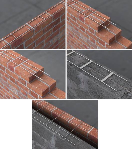 Bed Joint Reinforcement Ladder Welded Ladder Type Vista Engineering