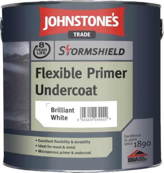 Flexible Primer Undercoat (Stormshield) Johnstone's Trade Paints a