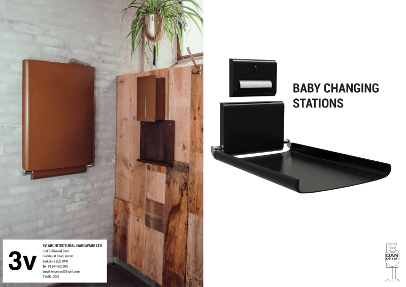 Dan Dryer Baby Changing Tables 3v Architectural Hardware Ltd NBS Source