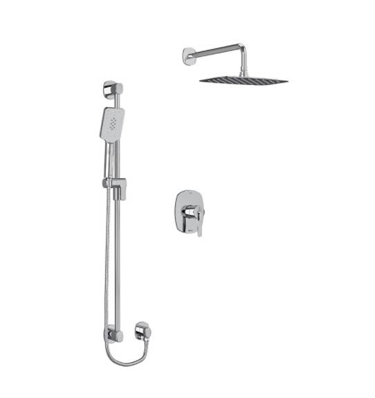 Venty Shower Kit With Overhead Shower 2 Way Thermostatic Valve Shower