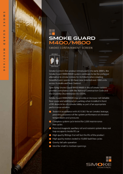 Smoke Guard M400/M600 | NBS Source
