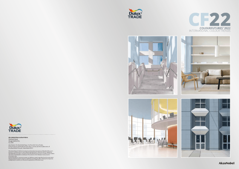 Dulux Trade Colour Futures 2022 Dulux Trade, brand of AkzoNobel NBS