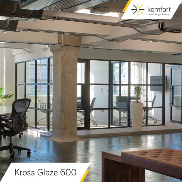 Komfort Polar 100 Double Glazed Partitioning Komfort Partitioning