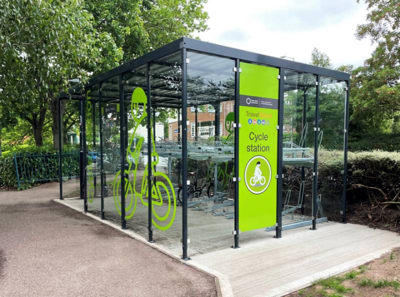 FalcoHub Cycle Hub Secure cycle hub for all cycle parking Falco UK