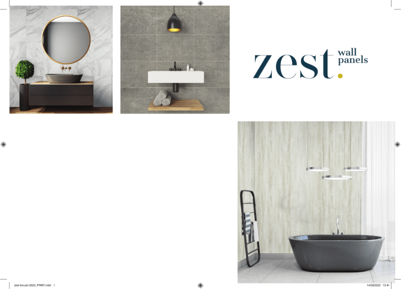 Zest Wall, Shower & Ceiling Panel brochure Swish Building Products