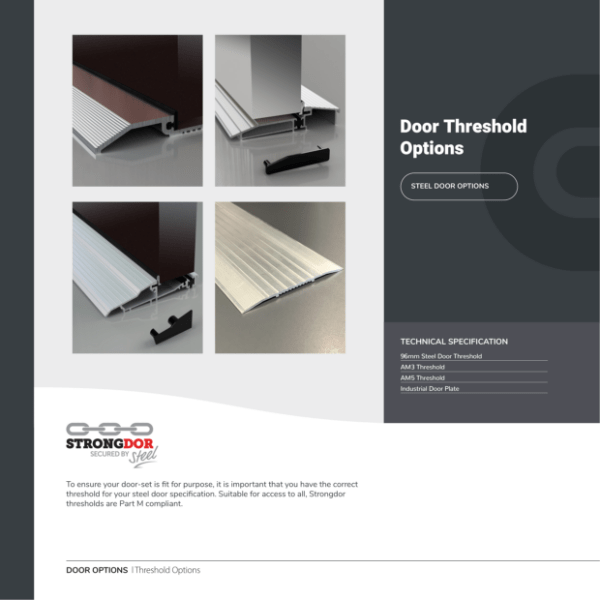 Strongdor Steel Door Thresholds Strongdor Limited NBS Source