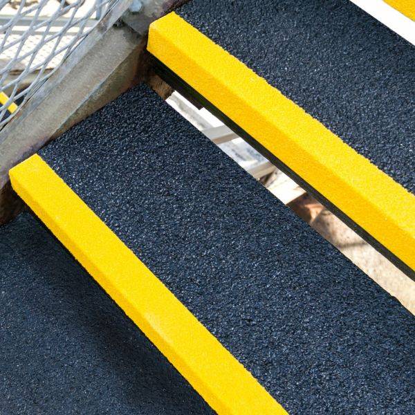 SlipGrip® Heavy Duty GRP Stair Tread Covers FibreGrid Ltd NBS Source