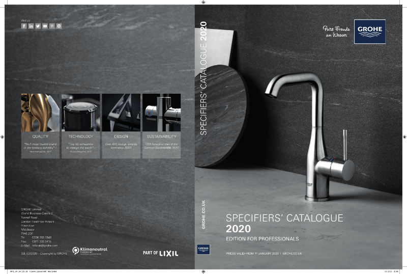 GROHE Smartcontrol Kitchen GROHE Ltd NBS Source