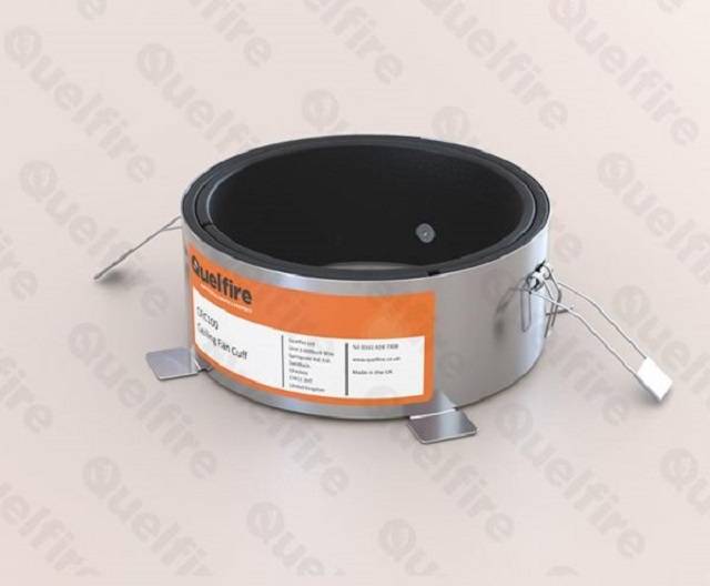 QWR Intumescent Fire Collar for Plastic Pipes Quelfire NBS Source