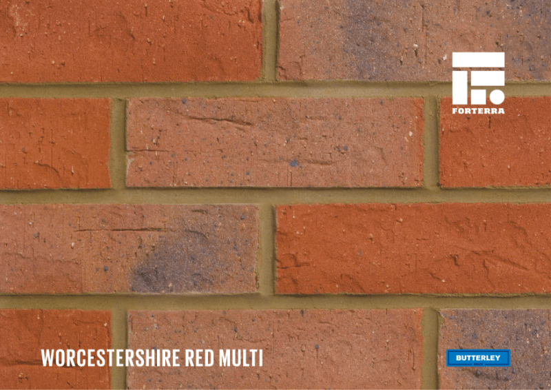 Worcestershire Red Multi Brick Forterra Building Products NBS Source