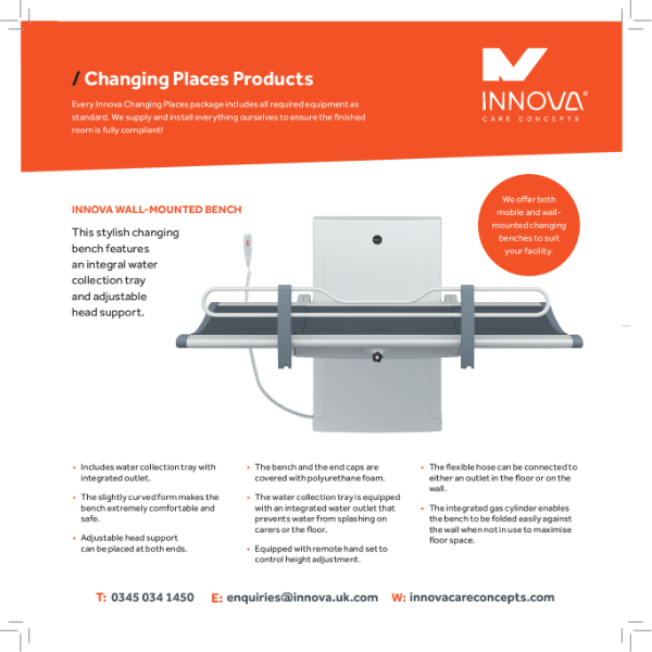 Changing Places Disabled Toilet Solution) Innova Care