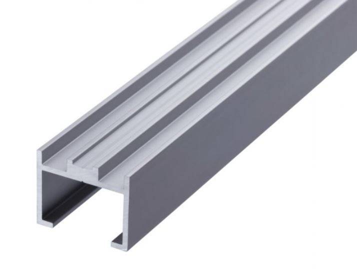 6 / 8mm Aluminium Glazing Channel Gooding Aluminium Ltd NBS Source
