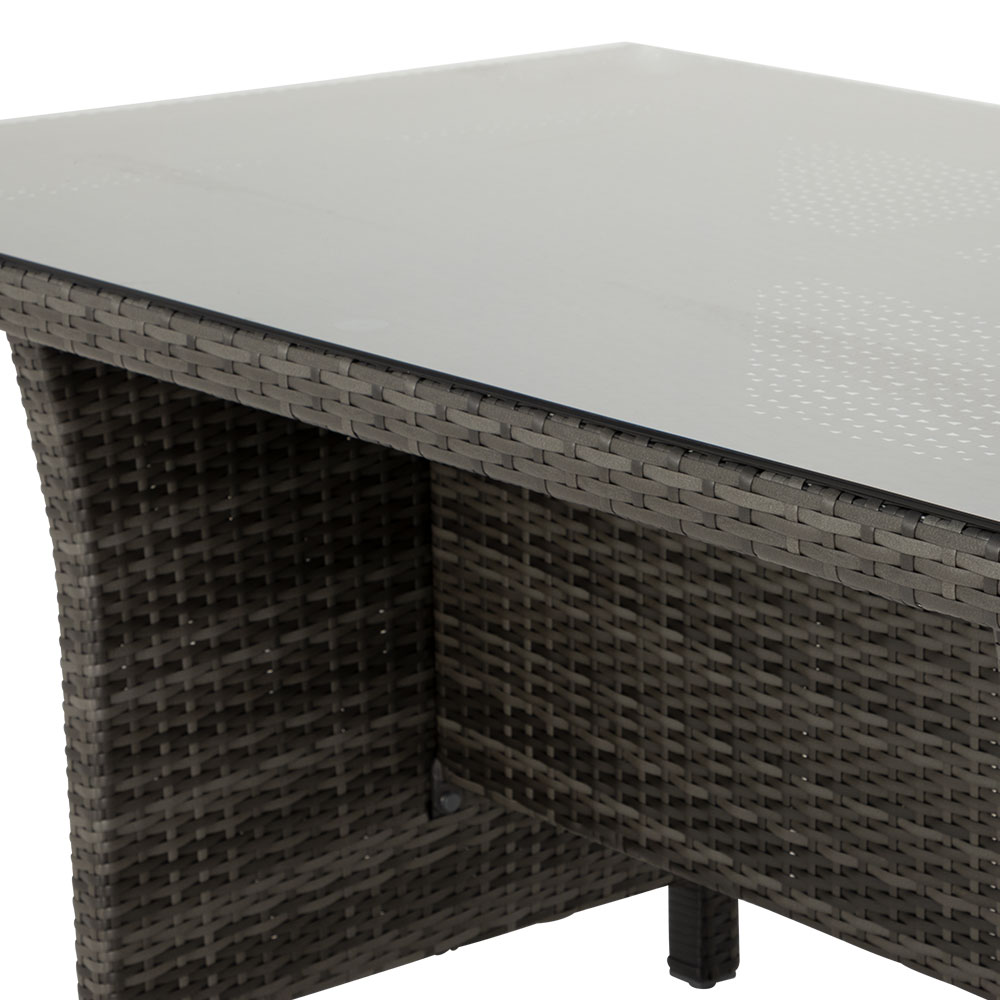 Valletta Outdoor 6 Piece Lounge/Low Dining Set Target Furniture NZ