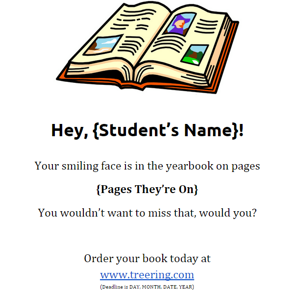 The Only Yearbook Flyers You Need — And They're Free