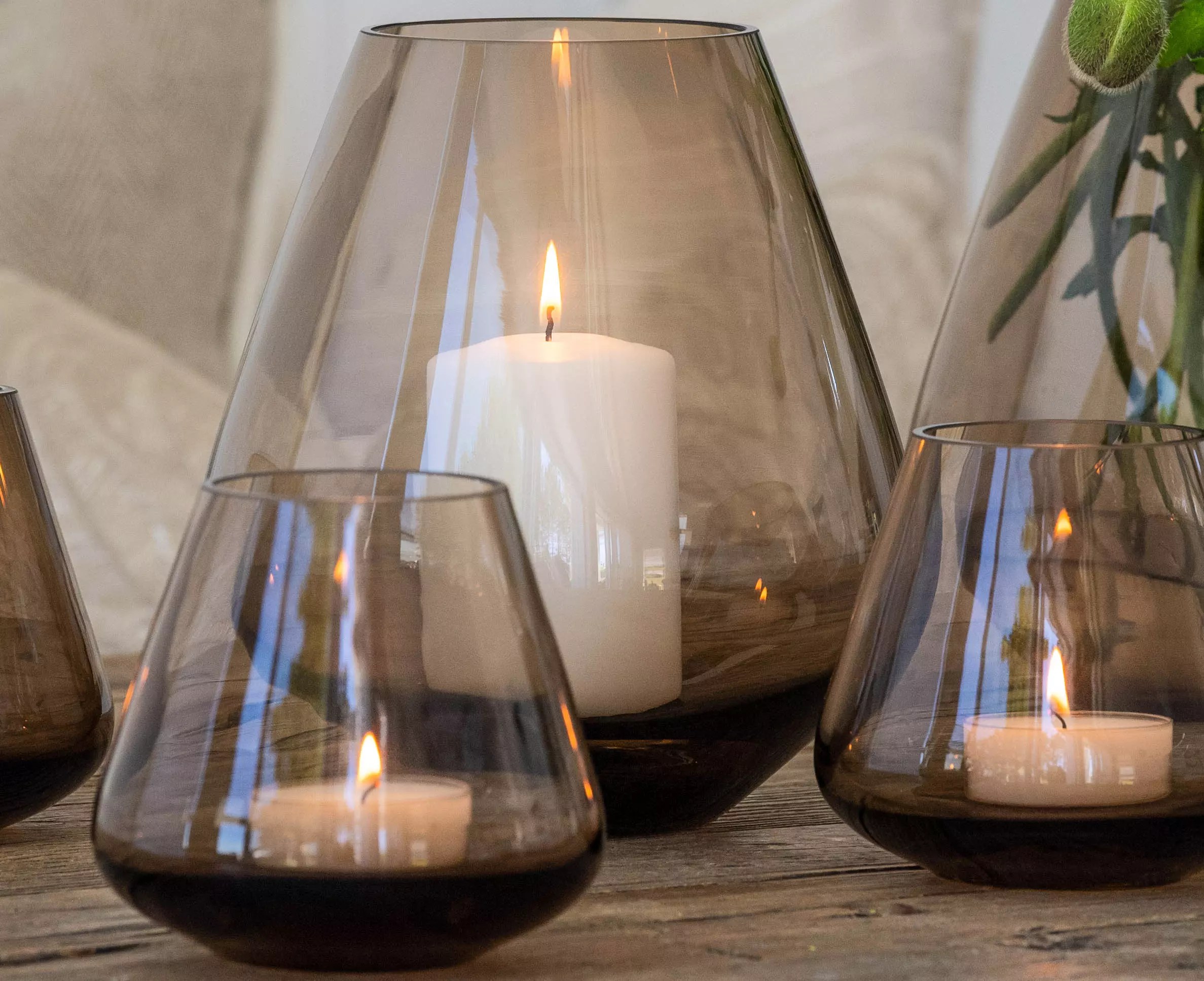 Halvor Bakke Rocks Topaz Stormlykt 220mm Magnor Glassverk Multitrend