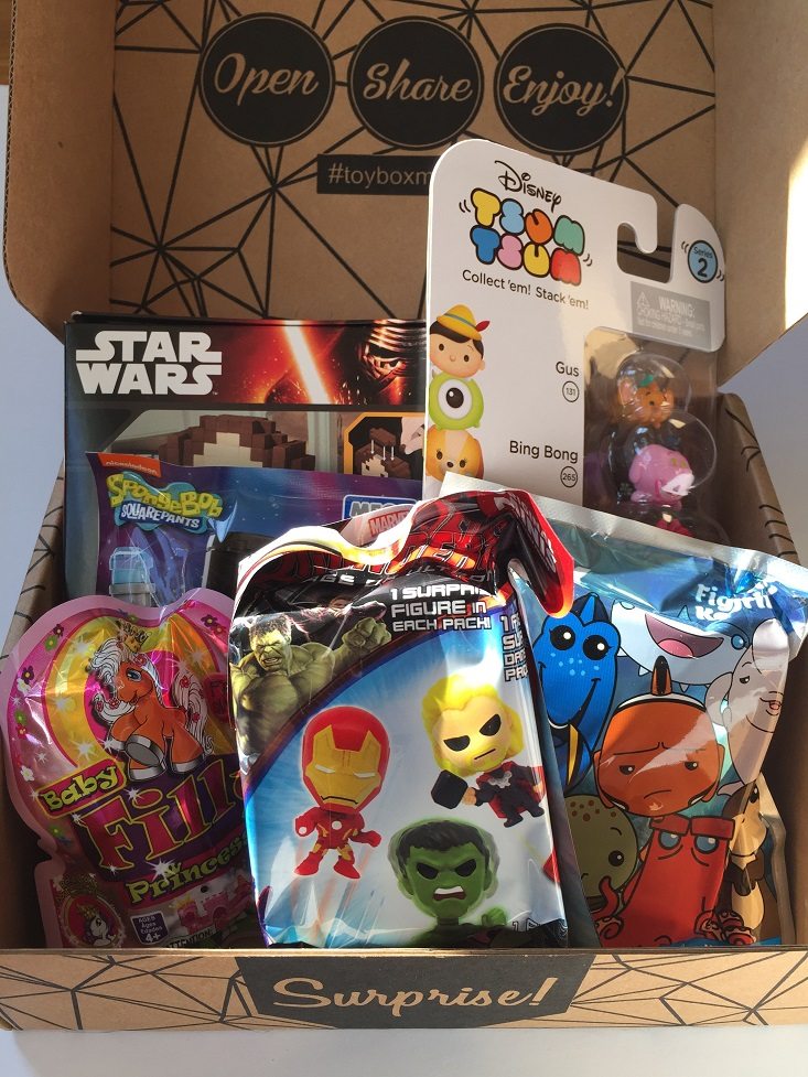Toy Box Monthly Subscription Box Review June 2016 My Subscription