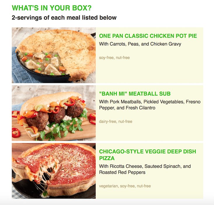 Home Chef Subscription Box Review + Coupon March 2016 My