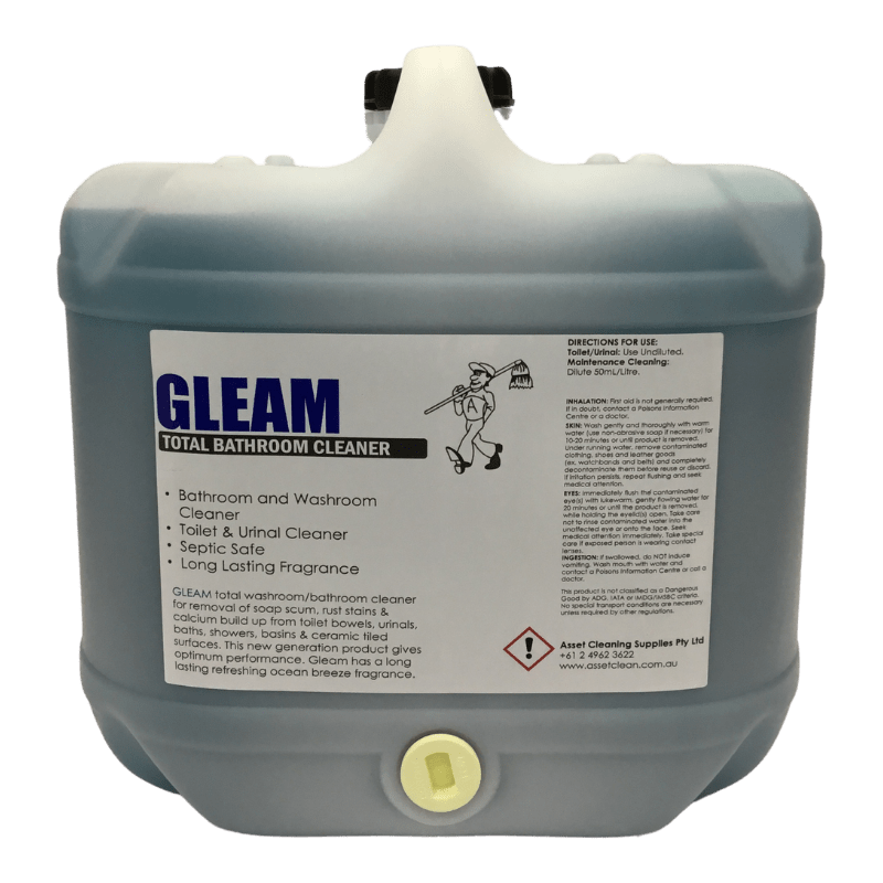 Gleam Total Bathroom Cleaner 15L Asset Cleaning Supplies