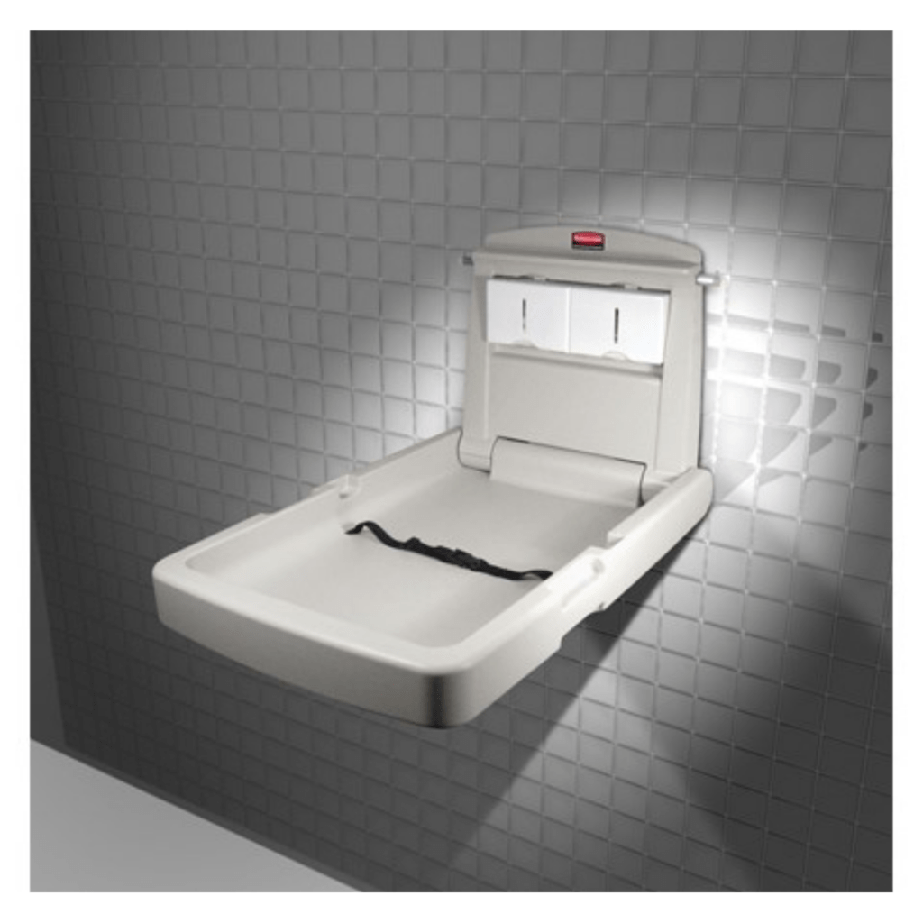Rubbermaid Baby Change Table Vertical Asset Cleaning Supplies