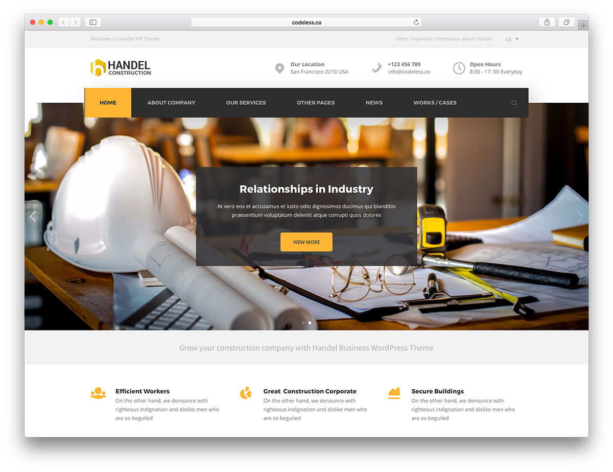 Web Design for Construction Company. How to Build The Best One