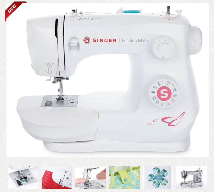 WIN Singer Sewing Company's Fashion Mate 3333 & Sew Easy Foot 25
