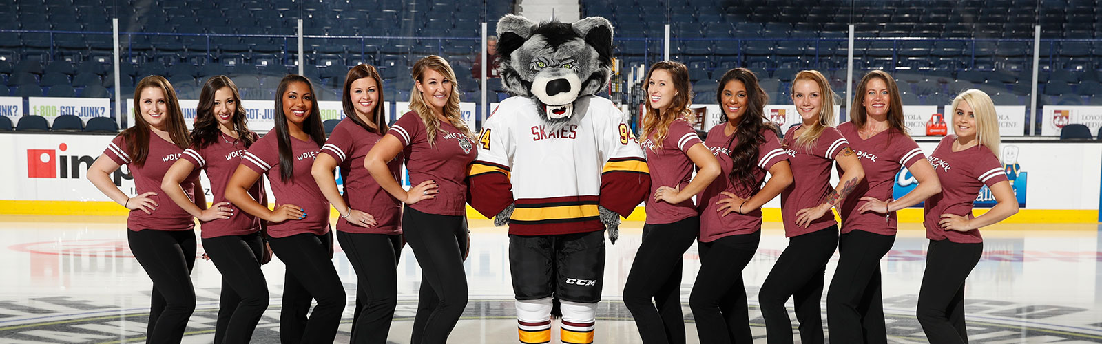 Meet Skates' Wolf Pack Chicago Ice Hockey Chicago Wolves