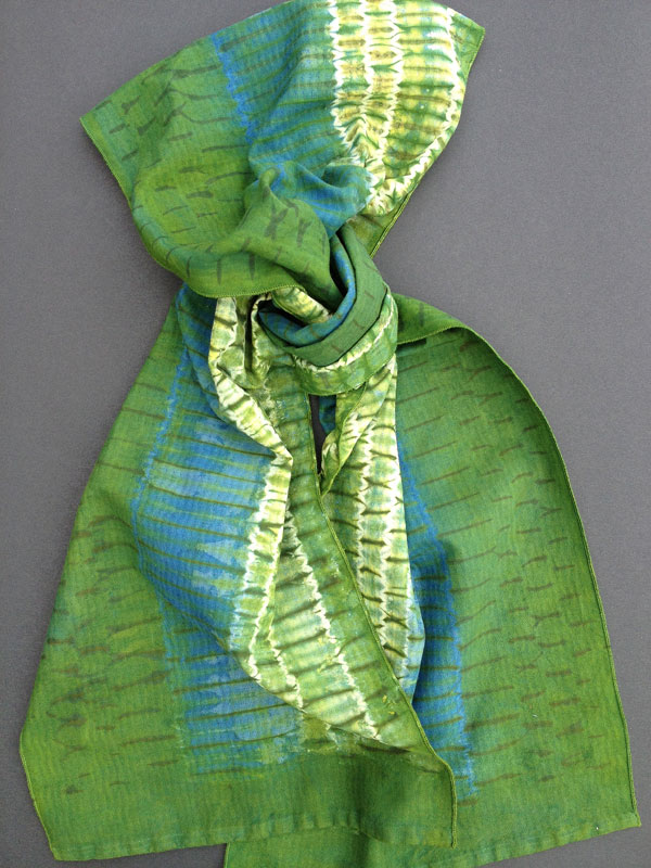 Going Green with Natural Dyes and Shibori ClothRoads