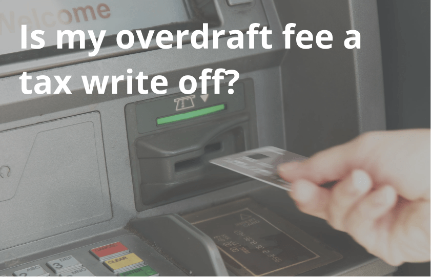 Are bank fees a tax writeoff?