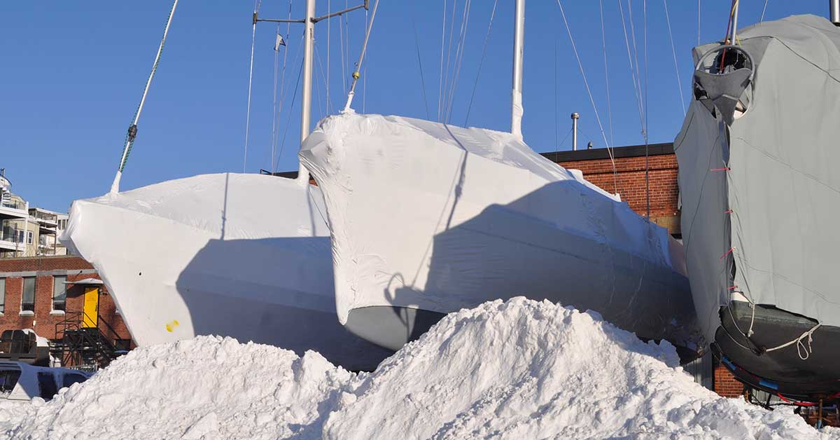 How To Shrink Wrap a Sailboat Life of Sailing