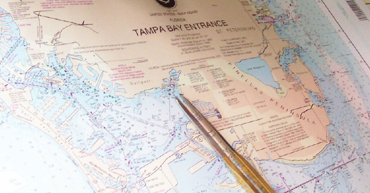 How to Read a Navigation Chart Life of Sailing